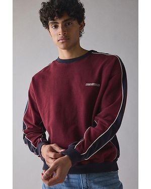 iets frans... Iets Frans. Iets Frans… Paneled Crew Neck Sweatshirt - Red