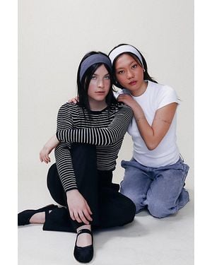 Arc and Bow The Waffle Headband - Blue