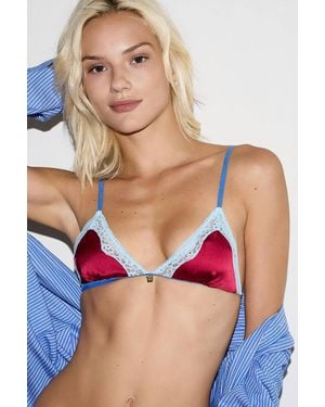 Wild Lovers Heidi Triangle Bralette - Red