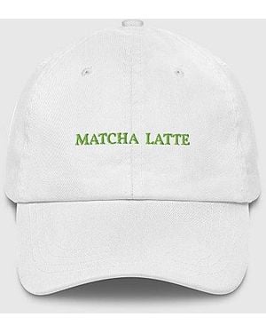 The Refined Spirit Matcha Latte Hat - White