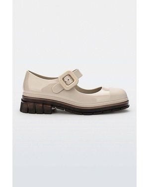 Melissa June Jelly Mary Jane Shoe - White