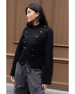 Urban Outfitters Uo Cate Band Jacket - Blue
