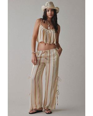 Out From Under Seaside Side-Tie Wide-Leg Pant - Multicolor