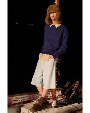 BDG Astro Baggy Denim Jort - Gray