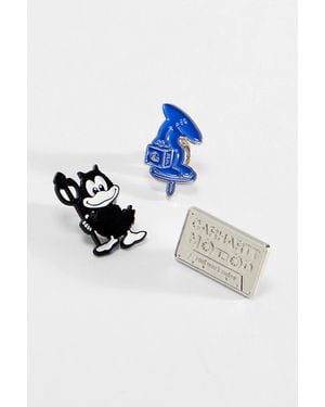 Carhartt Wearable Pin Set At Urban Outfitters - Blue