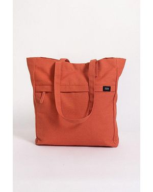 Terra Thread Organic Cotton Multi Pocket Canvas Tote - Red