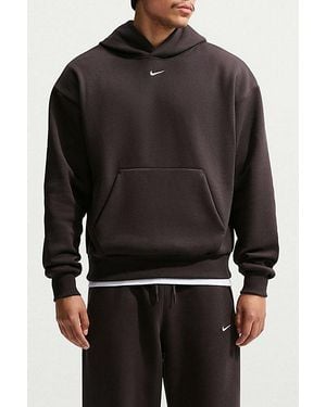Nike Solo Fleece Hoodie Sweatshirt - Black