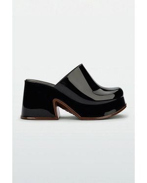 Melissa Mia Platform Clog - Black