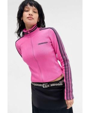 iets frans... Orchid Trip Track Top - Pink