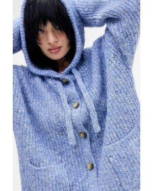 Urban Outfitters Uo Jude Nep Hoodie - Blue