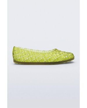 Melissa Possession Jelly Ballerina Shoe - Yellow