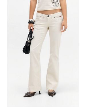 BDG Miko Low Rise Skinny Bootcut Jeans - Natural