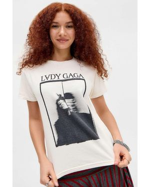 Urban Outfitters Uo Lady Gaga Mayhem Relaxed T-shirt - Brown