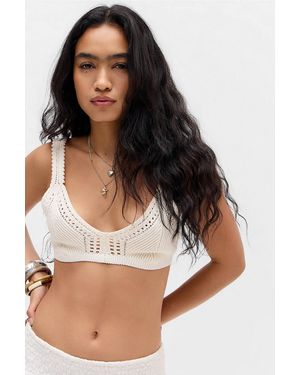 Kimchi Blue Dreams Micro Tank Top - White