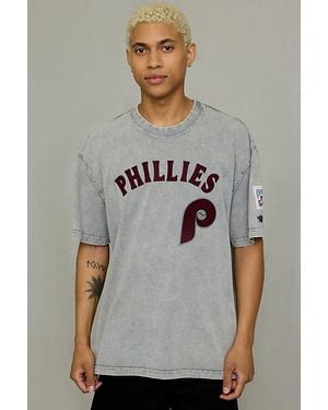 Pro Standard Mlb Philadelphia Phillies First Team Tee - Grey
