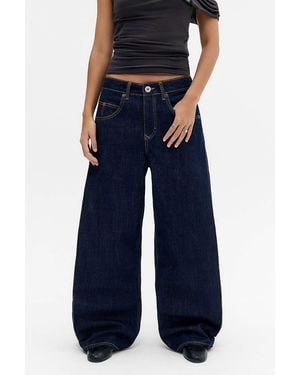 BDG Jaya Pleat Jeans - Blue