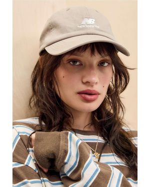 New Balance Stacked Logo Cap - Brown