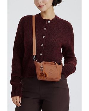 Kipling Art Compact Crossbody Bag - Red