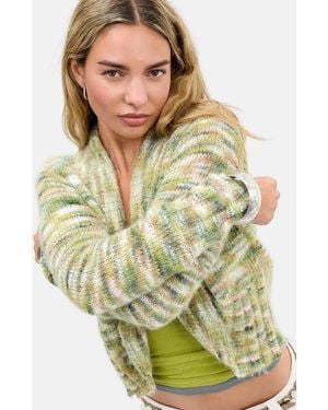 Kimchi Blue Emmi Lofty Bolero - Green