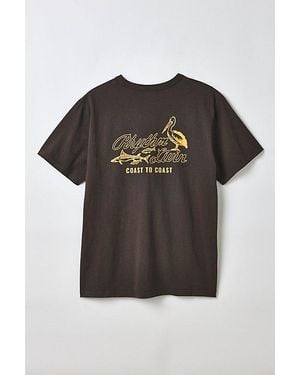 Rhythm Coast To Coast Vintage Graphic Tee - Black