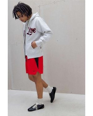 Nike Red Contend Swim Shorts - Grey