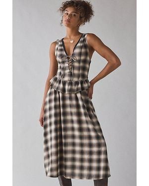knee length dresses for ladies I Flipped Corset Dress Pre-Order / L main image 0
