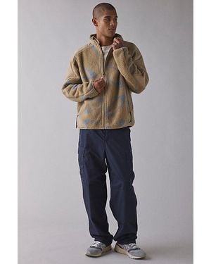 Oakley Patterned Fleece Jacket - Blue