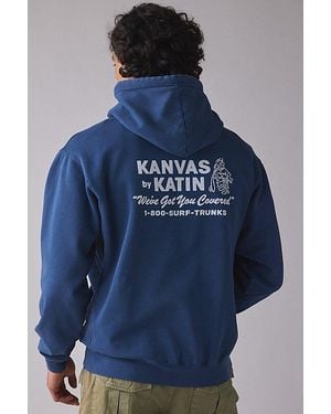 Katin Hot Line Graphic Hoodie Sweatshirt - Blue