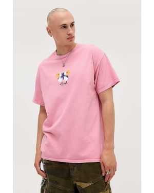 Urban Outfitters Uo Pink Butterfly T-shirt