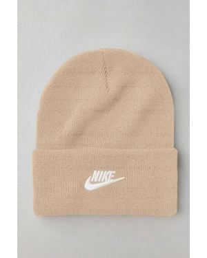 Nike Peak Futura Logo Beanie - Natural