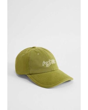 Ayker Green Stitched Cap