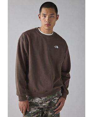 The North Face Evolution Simple Dome Logo Crew Neck Sweatshirt - Grey