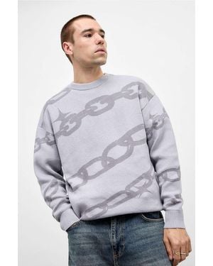 BDG Grey Chain Jumper