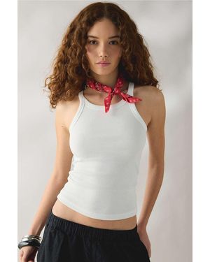 BDG Off Duty Tank Top - White