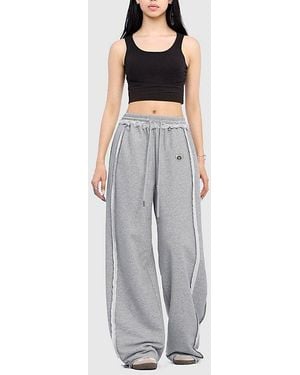 AELFRIC EDEN Deconstruct Baggy Sweatpants - Gray