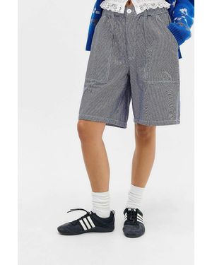 Stan Ray Navy Hickory Shorts - Blue