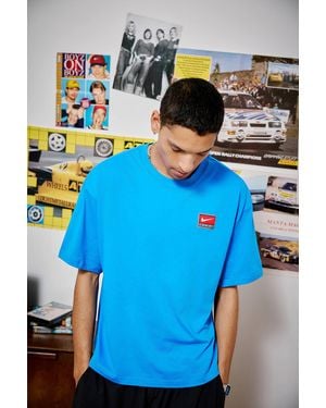 Nike Blue Boxy Short Sleeve T-shirt