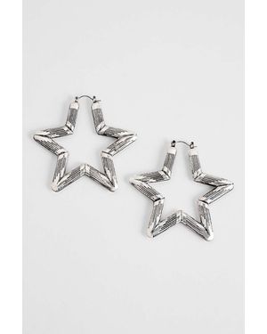 Silence + Noise Silence + Noise Bamboo Star Earrings - Metallic