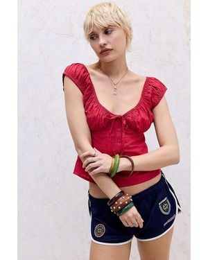 Kimchi Blue Hallie Blouse - Red