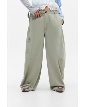 Damson Madder Celery Liv Trousers - Green