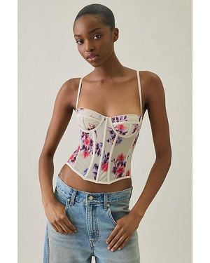 Out From Under Modern Love Corset - Blue