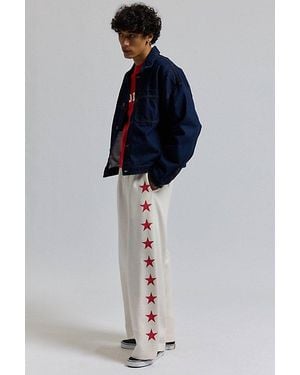 BDG Star Graphic Cone Sweatpant - Green