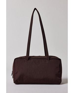 BAGGU Nylon Bowler Bag - Brown