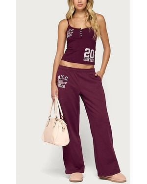 Edikted 2020 Sweatpants - Red