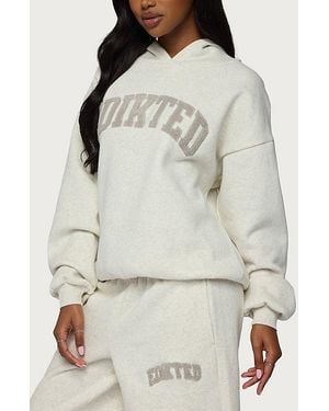 Edikted To You Oversized Hoodie - Grey