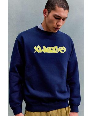 X-Large Navy Xl Tagging Sweatshirt - Blue