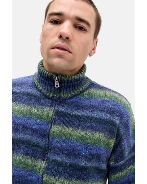 Ayker Hollie Zip-through Jumper - Blue