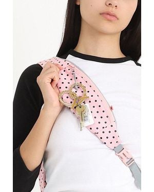 Strawberry Western Pretzel Carabiner - Blue