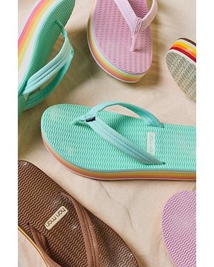 Hari Mari Dunes Sunset Flip Flop Sandals - Green