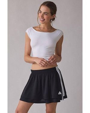 adidas House Of Tiro Layered Mini Skirt - Gray
